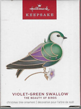 Hallmark Keepsake 2024 Violet-Green Swallow Beauty of Birds 20th in Series  NEW picture