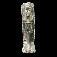 UNIQUE ANCIENT EGYPTIAN GODDESS Hathor Statue in the Cow Form Carving Handmade picture