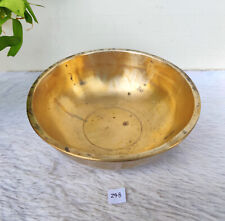 Vintage Rare Handcrafted Bell Metal / Bronze Chakra Healing Singing Bowl Z48 picture