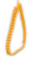 🌟US Army Yellow Cavalry Armored Braided Shoulder Cord, Button Loop picture