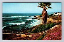CA-California, Beautiful Rugged Shoreline, Cliffs and Beaches, Vintage Postcard picture