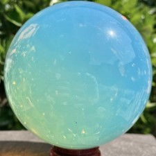 3.26LB Artificial protein stone ball rainbow crystal gemstone spiritual healing picture