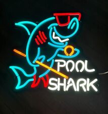 Pool Shark LED Sign for Bar Table Beer Party Tube USB picture