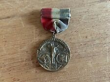 Boston Herald Spelling Bee Medal FOB Award Badge Ribbon Pin 1935 Grade Champion picture