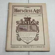 The Horseless Age - Antique Car Magazine May 4 1904 Volume 13 No. 18 picture