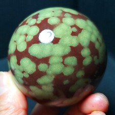 Rare 306G Natural Polished Ocean Jasper Ecology Sphere Ball Reiki Healing A3036 picture