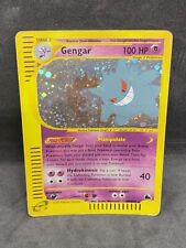 Pokémon TCG Holo Gengar H9/H32 from WOTC Skyridge set, in Heavy Played Condition picture