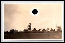 RPPC  Aug. 31, 1932 US Naval Observatory Limerick, Maine Solar Eclipse Lot of 2 picture