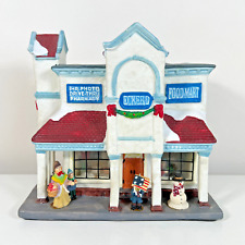 Winter Valley Porcelain Christmas Village Eckerd Drug Store - See Photos picture