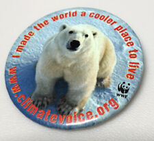 Protest Climate Change Global Warming Save Polar Bears Oceans Button Pin Pinback picture
