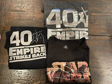 3 NEW Lot Star Wars Celebration Anaheim 2020 40th Empire Strikes Back Shirt XXL picture
