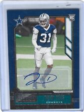 2020 Panini Playbook Trevon Diggs Autograph Rookie DALLAS COWBOYS picture