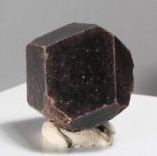 153.15ct Black Mali Garnet on Prehnite Crystal Gem Mineral Melanite Africa 100 picture