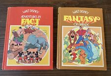 Two 1977 HC Books: WALT DISNEY ADVENTURES IN FACT & fantasy On parade picture