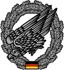 German Army Airborne Rapid Forces Division Self-adhesive Vinyl Decal picture
