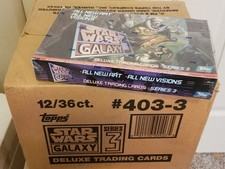 1995 STAR WARS GALAXY SERIES 3 FACTORY SEALED UNOPENED BOX FRESH FROM CASE picture