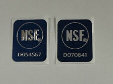 4X NSF Sticker Decal National Sanitation Foundation Restaurant D070841 D054567 picture