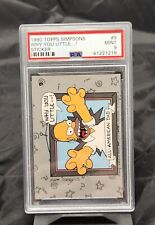 #9 Why You Little... - 1990 Topps Simspons PSA Graded 9 MINT - All American Dad picture