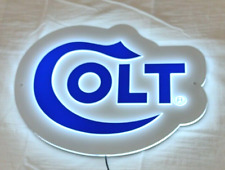 Vintage Colt's Manufacturing LED Sign No. HR 100346 picture