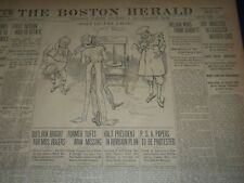 1904 NOVEMBER 30 THE BOSTON HERALD - NELSON WINS FROM CORBETT - BH 165 picture