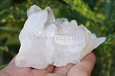 190gm Natural Beautiful white Quartz Crystal Cluster POINT Mineral Specimen picture