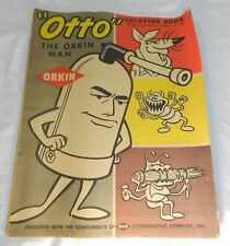 Vintage copyright 1966 Otto The Orkin Man Advertising Coloring Book picture