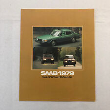 1979 Saab 900 99 96 Car Sales Brochure Catalog SWEDISH TEXT picture