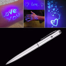 UV Light Pen Invisible Ink Secret Marker Ultra Violet LED Black Light Secret Pen picture