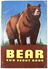 Vintage Boy Scouts Of America BSA Bear Cub Scout Book  1954 Copyright 1965 Print picture