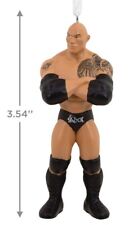 WWE The Rock Dwayne Johnson Christmas Ornament by Hallmark with Box picture