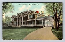 Columbus OH-Ohio, Columbus Country Club, Antique, Vintage Card Souvenir Postcard picture