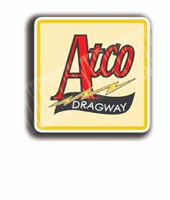 ATCO DRAGWAY DECAL STICKER DRAGSTER NHRA IHRA picture