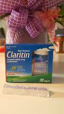 Claritin ~  Non Drowsy Allergy 10mg Tablet - 70 Count~ Exp 24/25 ~ picture
