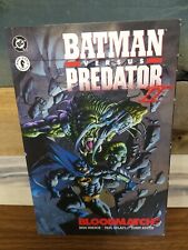 Batman Versus Predator II: Bloodmatch (Dark Horse October 1995 1st Pr) picture