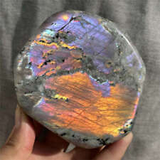 790g Natural Flash Labradorite Quartz Freeform Crystal Mineral Reiki healing Gem picture