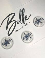 Belle Creative Co. Customizable 1”Photo Magnets and Keychains picture