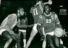 Belgian Basketball: RC Mechelen- Standard C.L. - Vintage Photograph 3700291 picture
