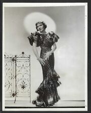 CLAUDETTE COLBERT HOLLYWOOD ACTRESS VTG 1933 ORIGINAL PHOTO picture