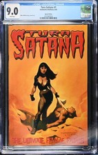 Tura Satana #1 CGC 9.0 Antimatter 2003 Special Edition Mike Hoffman Cult-Classic picture