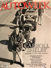 Autoweek Magazine Tribute: Carroll Shelby May 28, 2012- EXCELLENT For Collectors picture