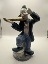 1992 Paul Sebastian Fine Porcelain Clown Violinist Figurine 8.25