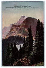 c1910 Gould Mountain Grinnell Lake Glacier National Park Advertising MT Postcard picture