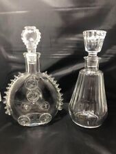 Baccarat Cognac Richard Hennessy old style Empty Bottle H/10.62 W/7.87 inch  picture
