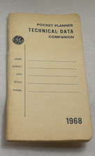 1968 General Electric Pocket Planner Technical Data Vintage Companion Booklet picture