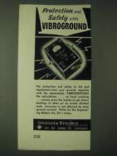 1943 Associated Research Incorporated Vibrogound Ad - Protection and safety picture