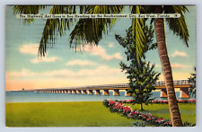 Vintage Postcard Southernmost City Key West Florida 1940s picture
