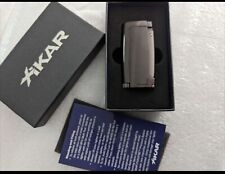 Xikar 3 Jet Flame Lighter,  Grey and Black picture