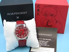 Inuyasha x INDEPENDENT Collaboration Watch Limited Edition Red picture