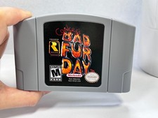 N64 Video Games Cónkers Bad Fur Day US Version picture