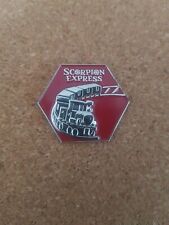 chessington scorpion  Express pin badge Thorpe park Alton towers  picture